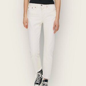 Levi's Wedgie Icon Jeans Off White